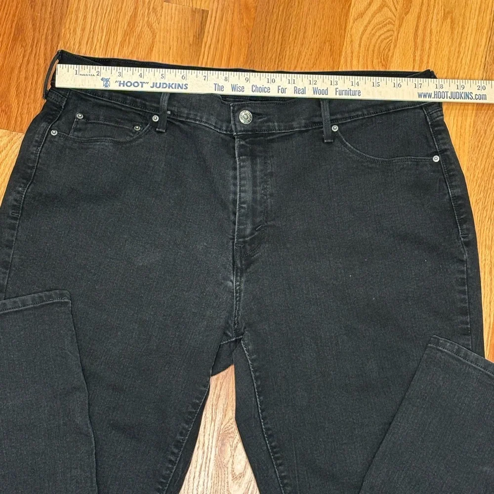 Levi's 505 Men’s Black Straight Leg Jeans size 34x30 Western Boho